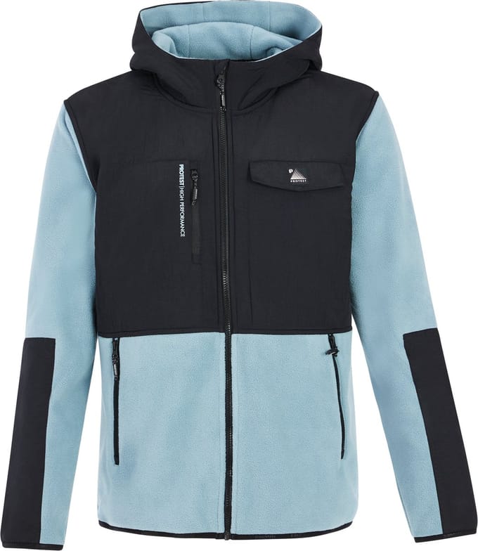Protest Prtgrid – Skipully Heren – Ritssluiting – High-pile fleece