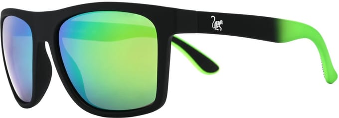 Unisex zonnebril - Floating / Gepolariseerd / UV400 / TPX (Zwart/Groen)