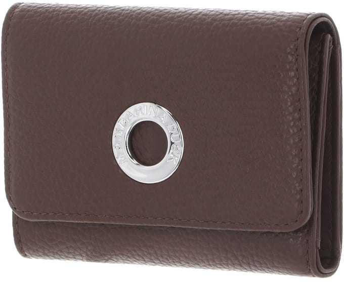 MANDARINA DUCK Leren portemonnee Mellow Leather Wallet Milk Chocolate bruine