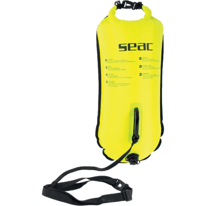 SEAC safe dry zwemboei, geel