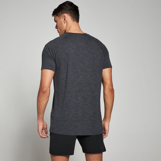 MP Performance T-Shirt met korte mouwen voor heren - Gemêleerd zwart - XL
