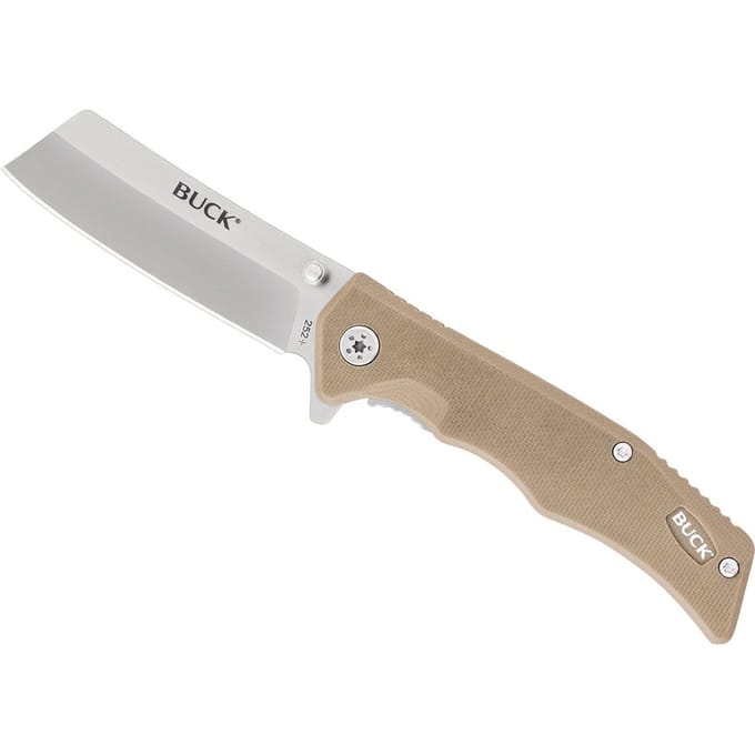 Buck zakmes Trunk Tan PE