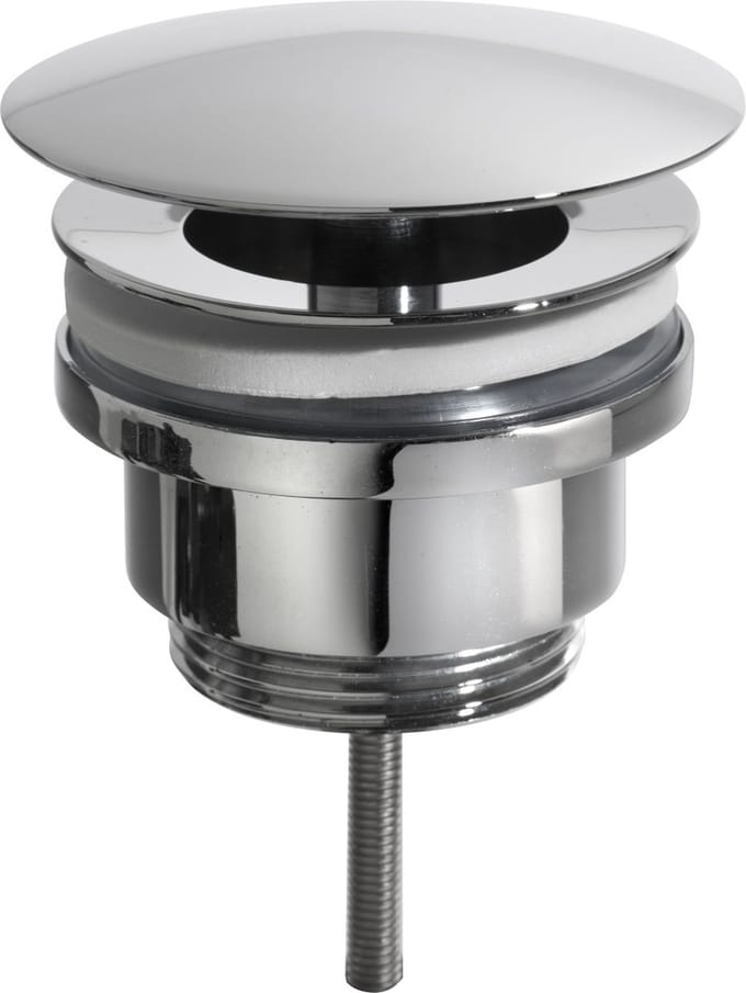 Wiesbaden UniMatch Open Afvoerplug 5/4 Inch - Chroom