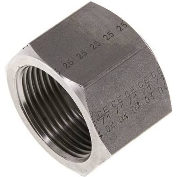 JIC Eindkap UN 1-5/16''-12 RVS 170bar (2388.5psi)