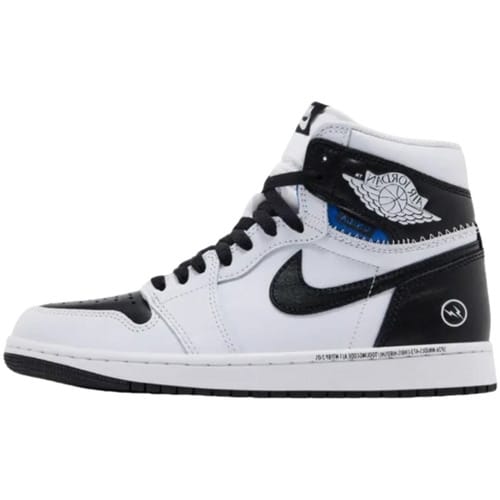 Sneakers Nike 1 Retro High OG SP Fragment x Union LA White Black