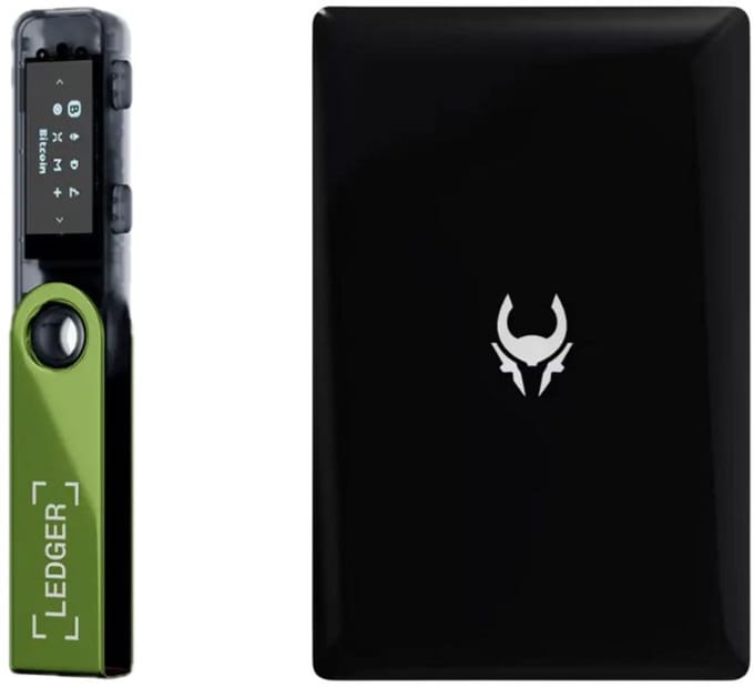 Ledger Nano S Plus - Oxidate Green + Cryptotag Loki Bundel