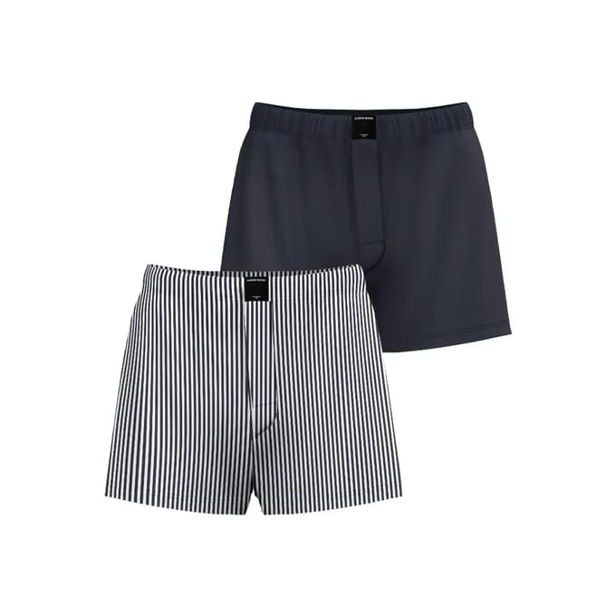 Bjorn Borg 2-pack wijde heren boxershorts - Cotton Stretch - Zwart Combi / XL