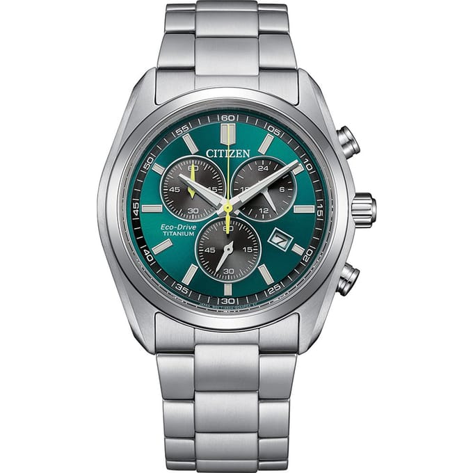 Citizen Super Titanium - AT2590-59X - Eco-Drive - Chronograaf - Horloge