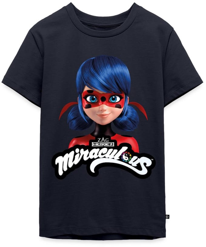 Miraculous Ladybug Met Logo Premium T-Shirt Tiener