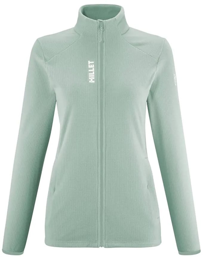Millet Ubic Lightgrid Fleece Met Volledige Rits Groen XL Vrouw
