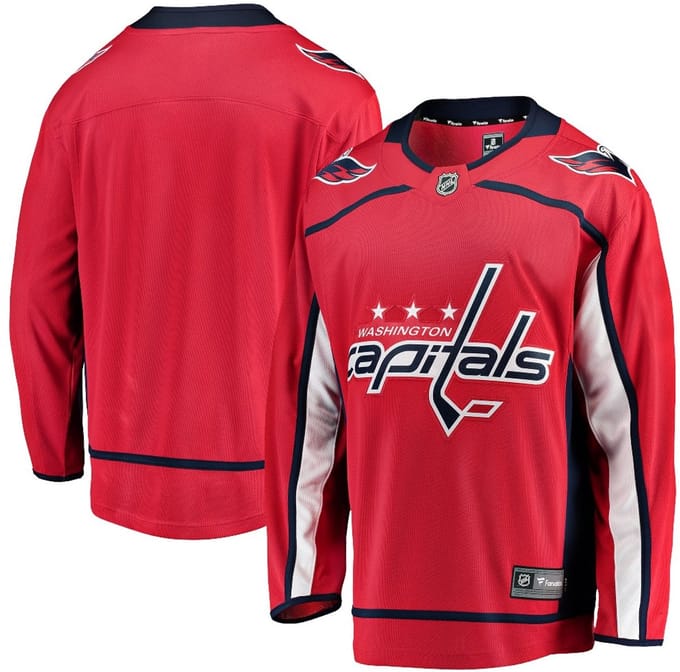 Fanatics Breakaway Jersey Washington Capitals Thuis S