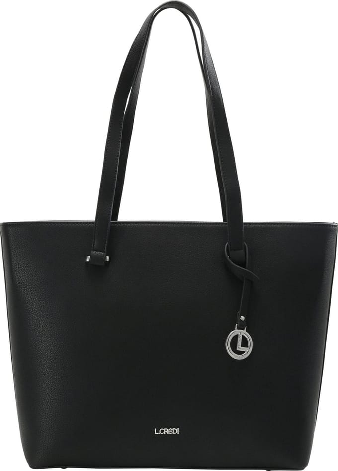 L.CREDI Filippa Shopper Black Zwart
