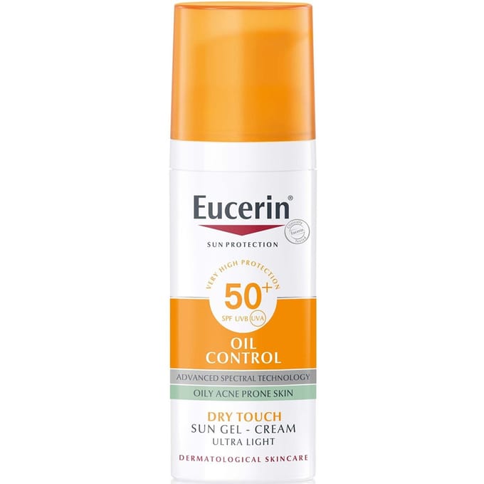Eucerin - Oil Control Dry Touch Sun Gel-Cream Ultra Light SPF 50+ 50ml