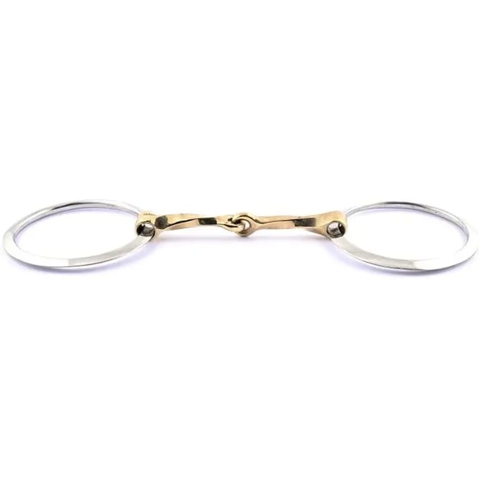 2 ring bit voor gedraaide paarden Jump'In