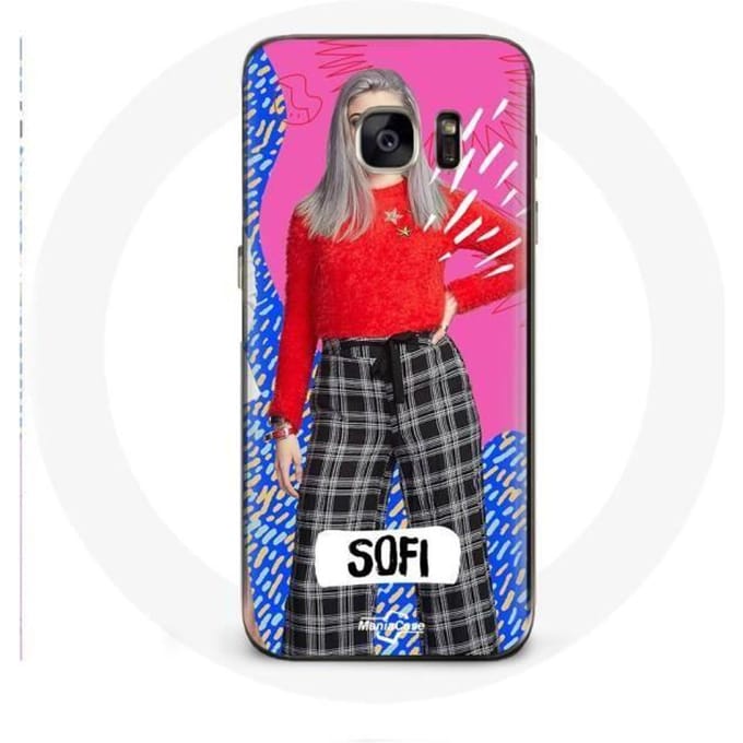 Case voor Samsung Galaxy S7 Edge Achtervolg je dromen Sofía Go! Lang leve je Manera