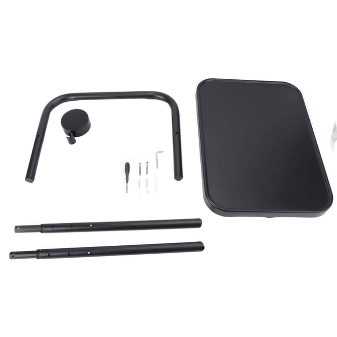 Sofa Zijtafel Overbed Tafel Opvouwbare TV Diner Tray 3 Hoogte-instellingen Magnetisch Tafelblad voor gray