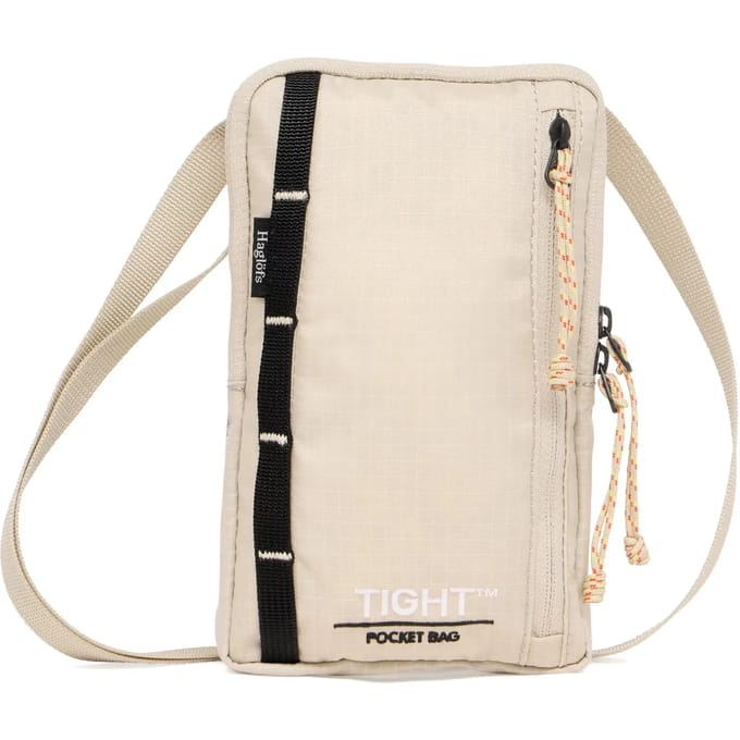 Haglöfs Tight Pocket Bag - Schoudertas 16.5 cm (chalk beige/true black)