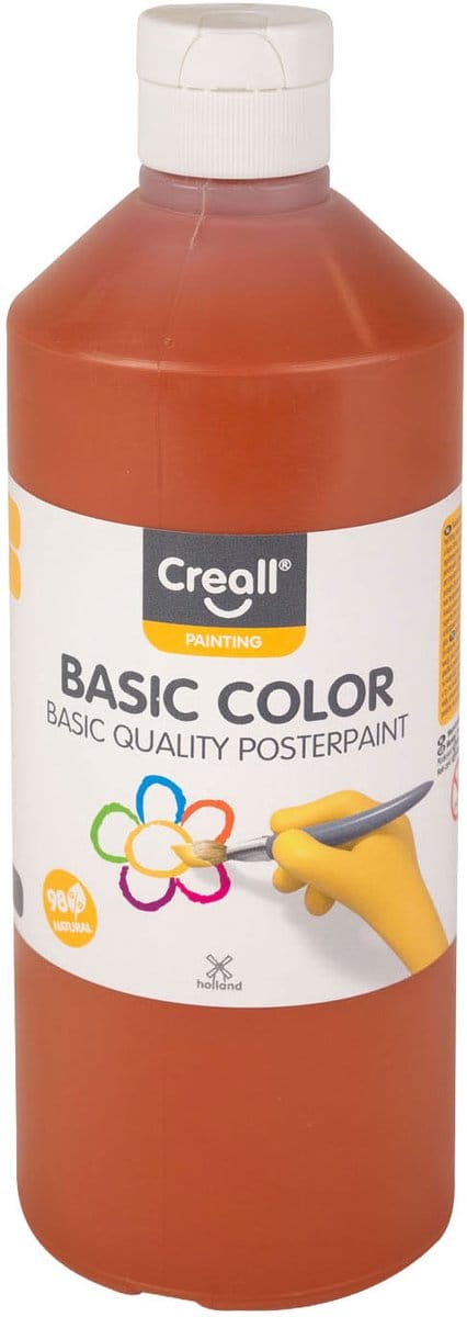 Creall BASICCOLOR 500 ml 18 l.bruin.