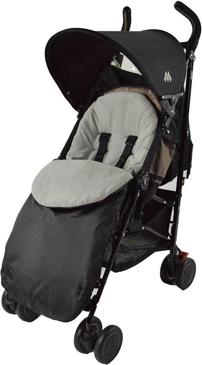 Universele Wintervoetenzak voor Kinderwagen en Buggy Grijs