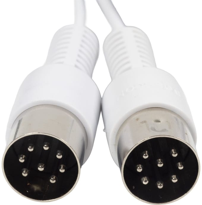 BOSSCOM DIN 8-pins / Powerlink PL4 kabel voor B&O | wit | 10 meter