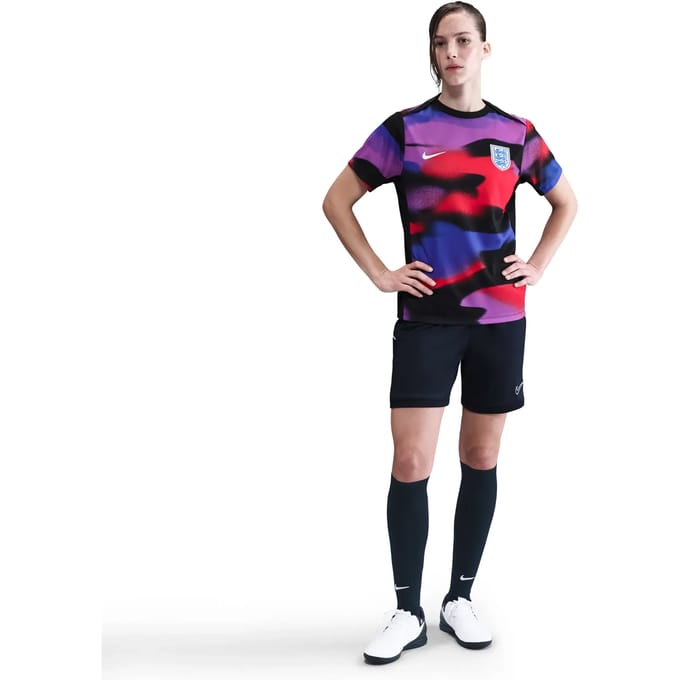 Prematch shirt dames Engeland Academy Pro 2025