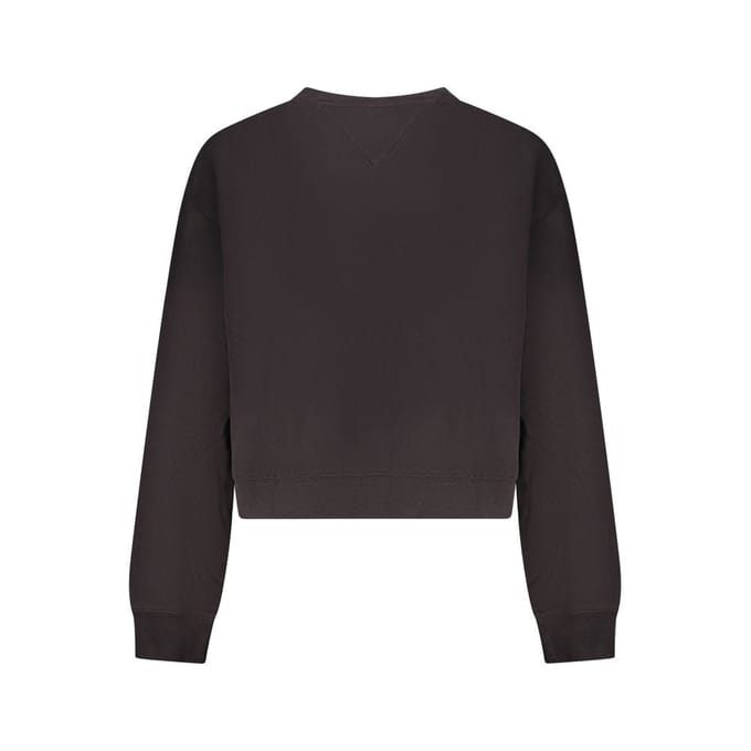 Tommy Hilfiger Relaxed Crew Sweatshirt Black Taglia: S | Maglioni a maglia Outlet | Donna | Nero