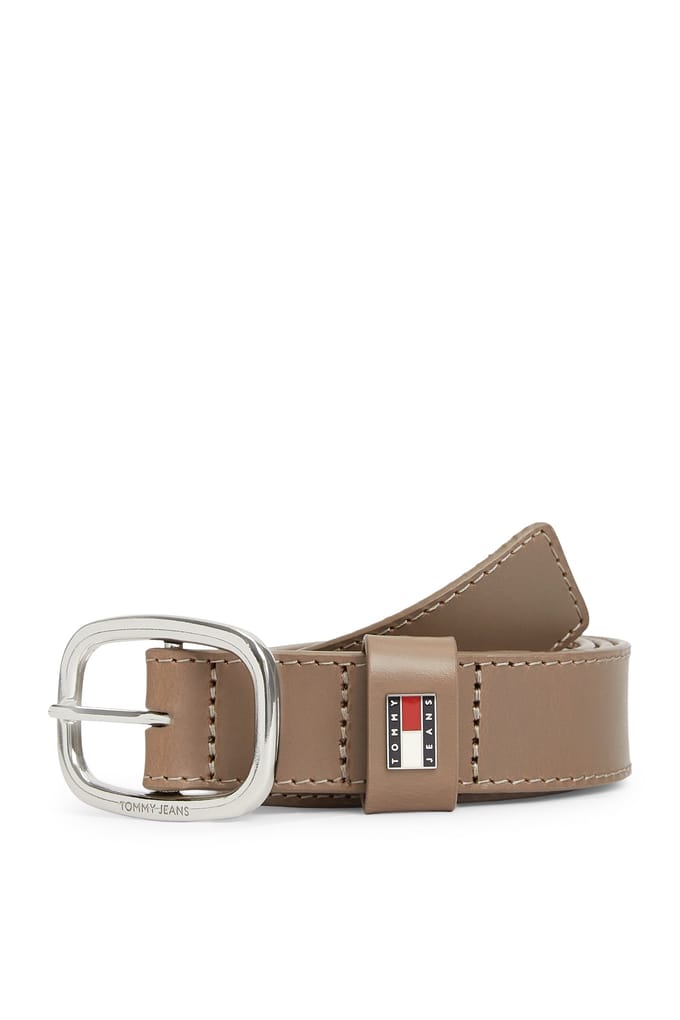 Tommy Hilfiger Oval 3.0 Belt Dusty Brown Größe: 95 | Gürtel Outlet | Damen | Braun