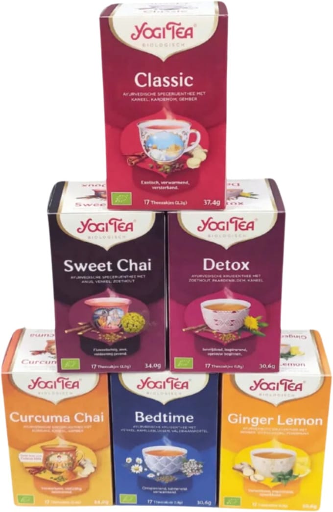 Yogi Tea Top 6 - 6 pakjes x17 theezakjes