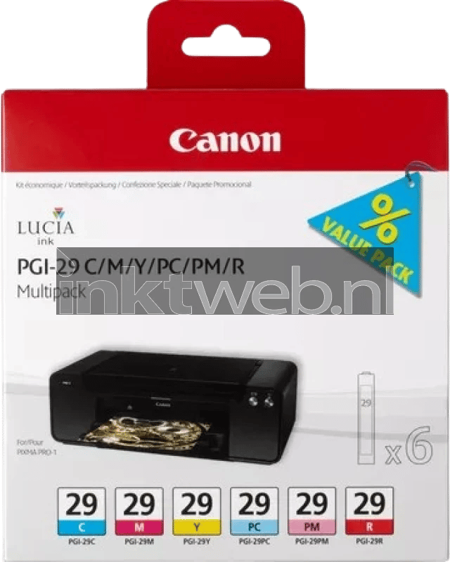 Canon PGI-29 CMYPCPMR kleur (Origineel)
