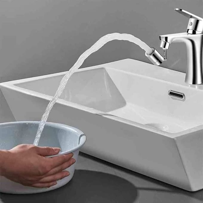 Filterkraan - Universeel - 720° Rotatie - 30-70% Waterbesparing - Anti-spat - 4-laags Filter