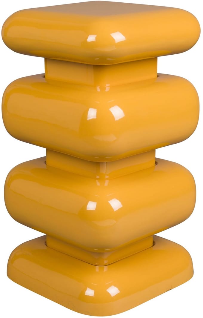 Dutchbone Stubby Bijzettafel Okergeel - Geel