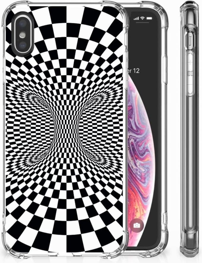 TPU Case Anti-Shock voor Apple iPhone X | Xs Shockproof Case Illusie