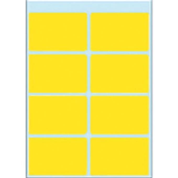Haza Original Etiketten 40 Stuks 26 X 40 Mm Geel