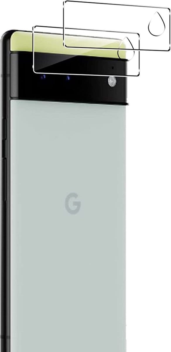 Camera Protector voor Google Pixel 6 - 2 stuks van glas Transparante glazen