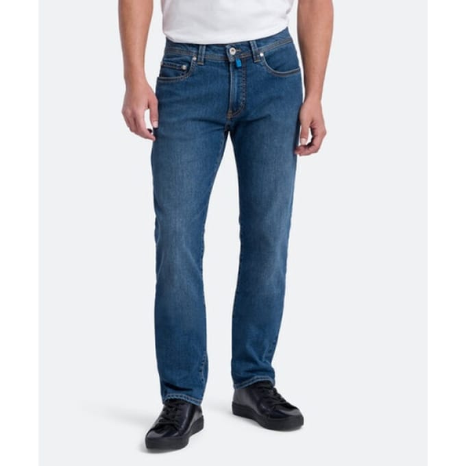 Pierre Cardin Jeans Lyon Tapered Future Flex Blauw Stonewash - Maat W 32 - L 34 - Heren