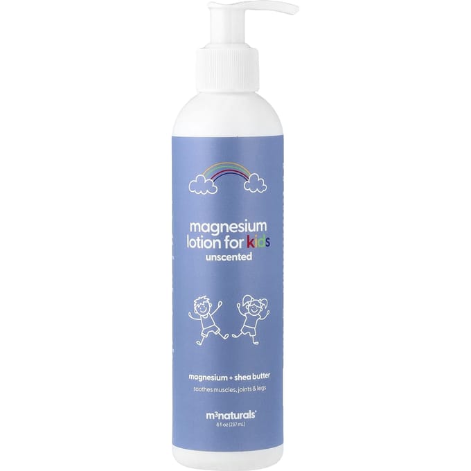 M3, Magnesiumlotion voor Kinderen, Geurloos, 8 fl oz (237 ml) gray