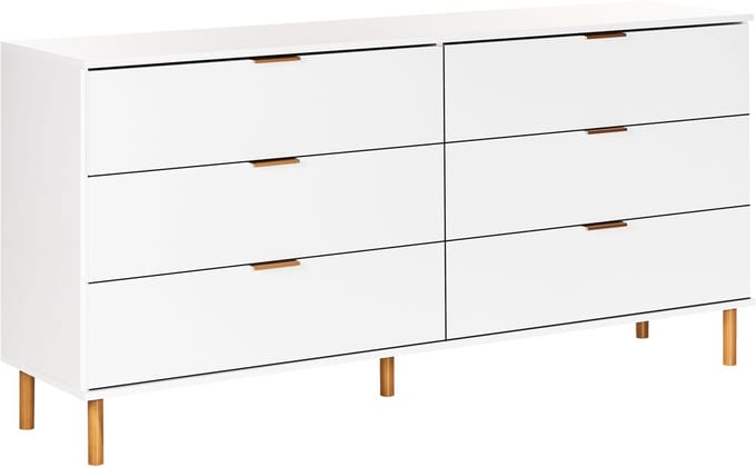 WALPOLE - Ladekast - Wit - Hout