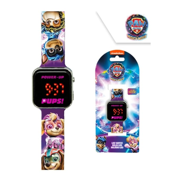 Paw Patrol Leidde Skye Horloge Veelkleurig