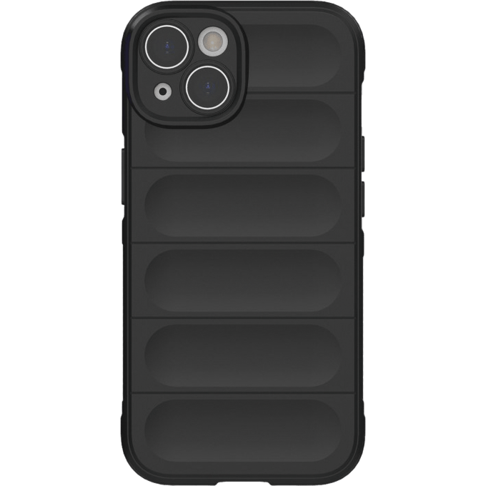 Just in Case iPhone 14 Plus Schokabsorberend Hoesje Zwart