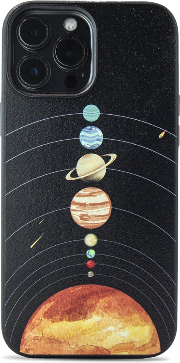 iPhone 12 Pro Max hoesje - magsafe hoesje / Starcase Solar System - Sterren / iPhone hoesje met Magsafe