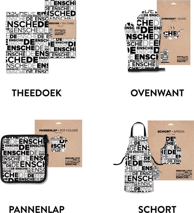 Enschede keukentextiel voordeelpakket - Souvenirs Nederland