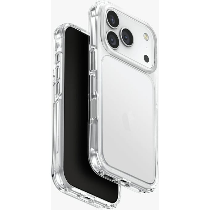 Hoes voor Apple iPhone 17 Pro, UNIQ, LifePro Xtreme, Transparant