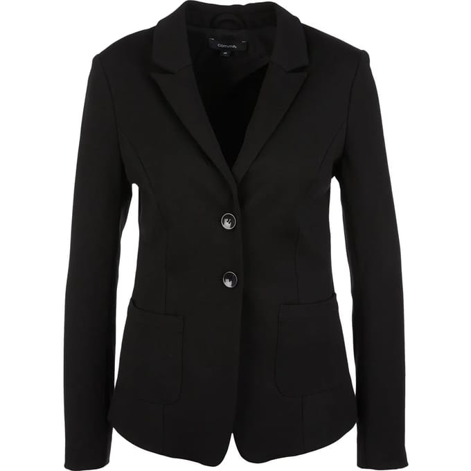Blazer van jersey voor dames COMMA