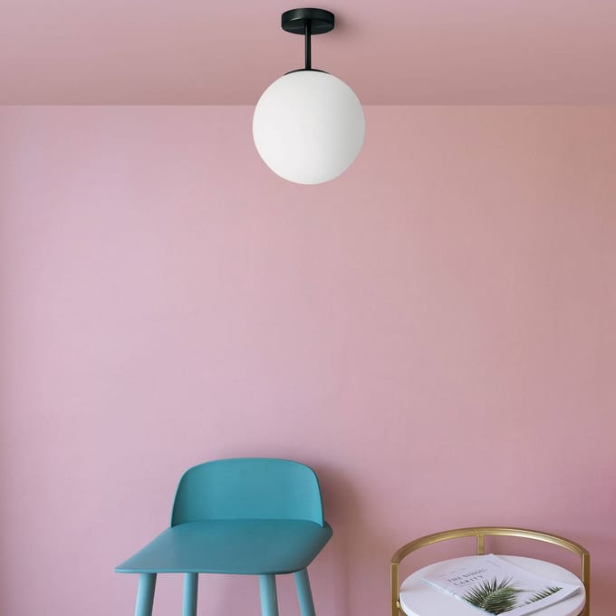 Sforzin Plafondlamp Jugen, zwart, 1-lamp