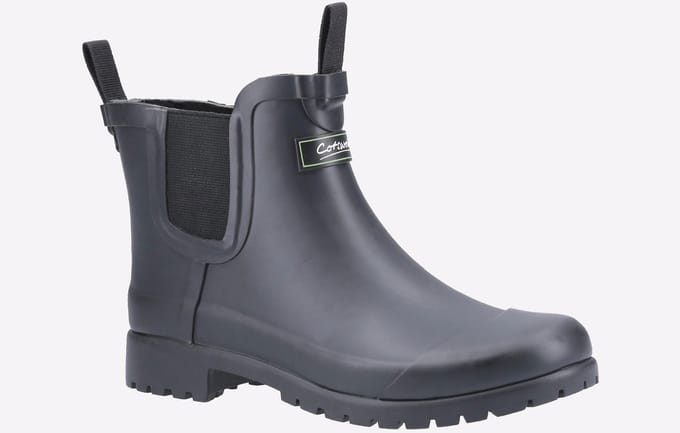 Cotswold Blenheim Rubberen Zwarte Regenlaarzen