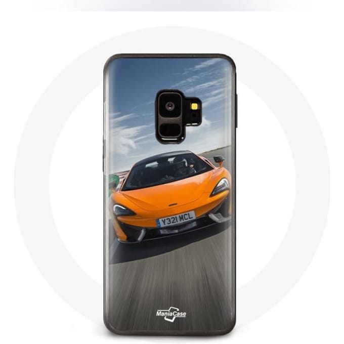 Case voor Samsung Galaxy S9 Plus Formule 1 McLaren Oranje