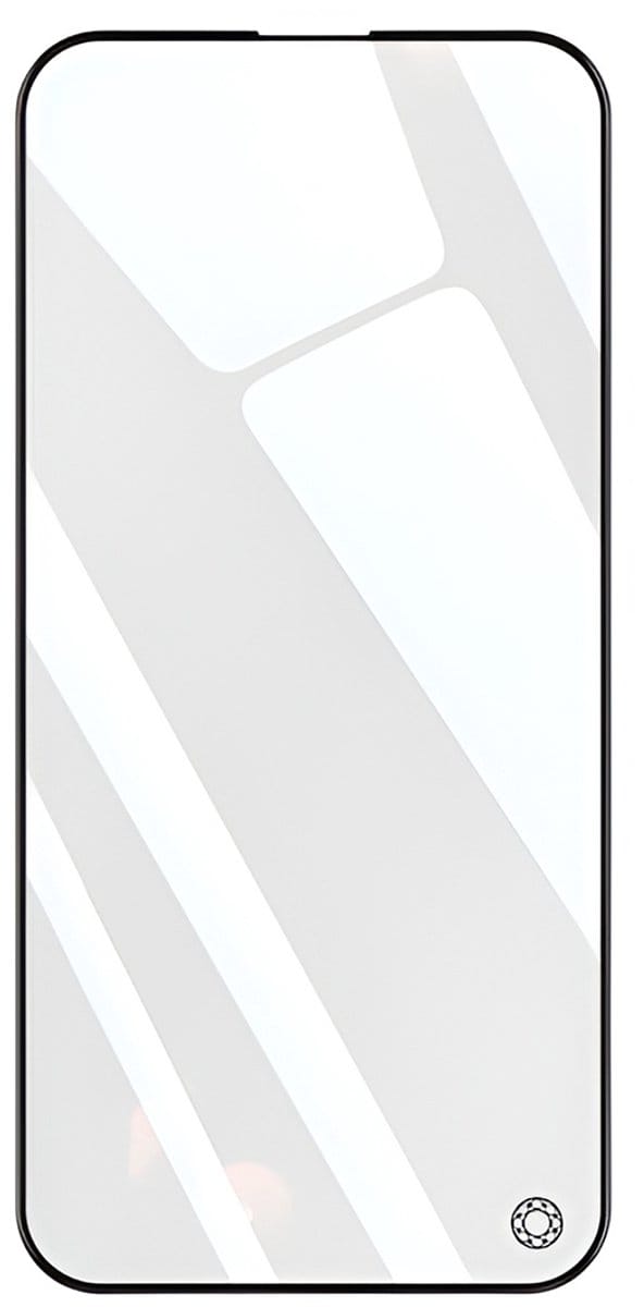 Force Case, Screenprotector geschikt voor iPhone 15 - Organic Glass 2.5D, Transparant