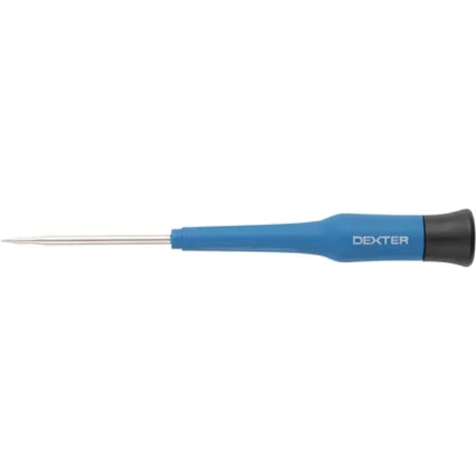 Dexter Precisie Schroevendraaier - Sleuf Sl2 - 75mm - Softgrip