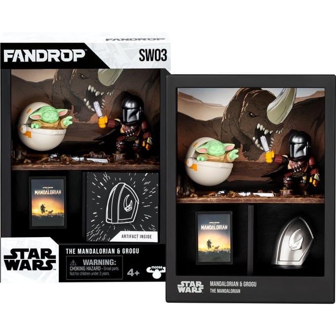 Fandrop Star Wars Wave 1 Figure 2 Pack Mandalorian And Grogu