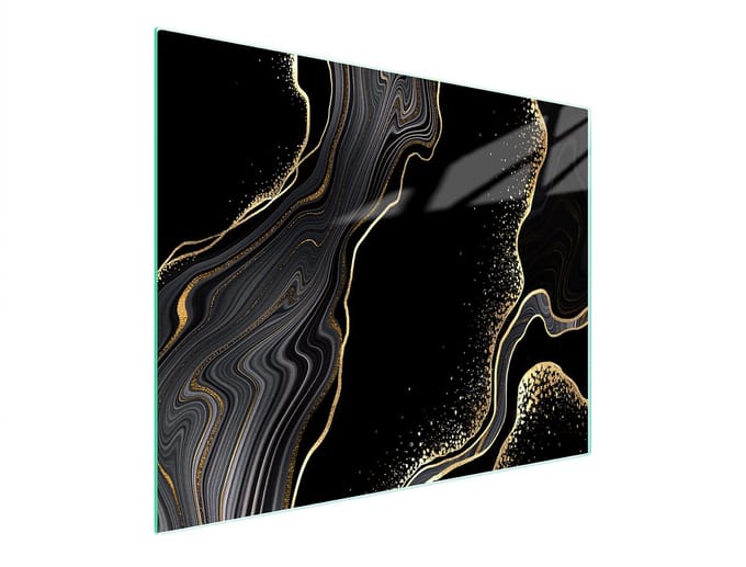 TMK ArtDeko Serie - Snijplank - Glas - 52x30 cm - Hartglas